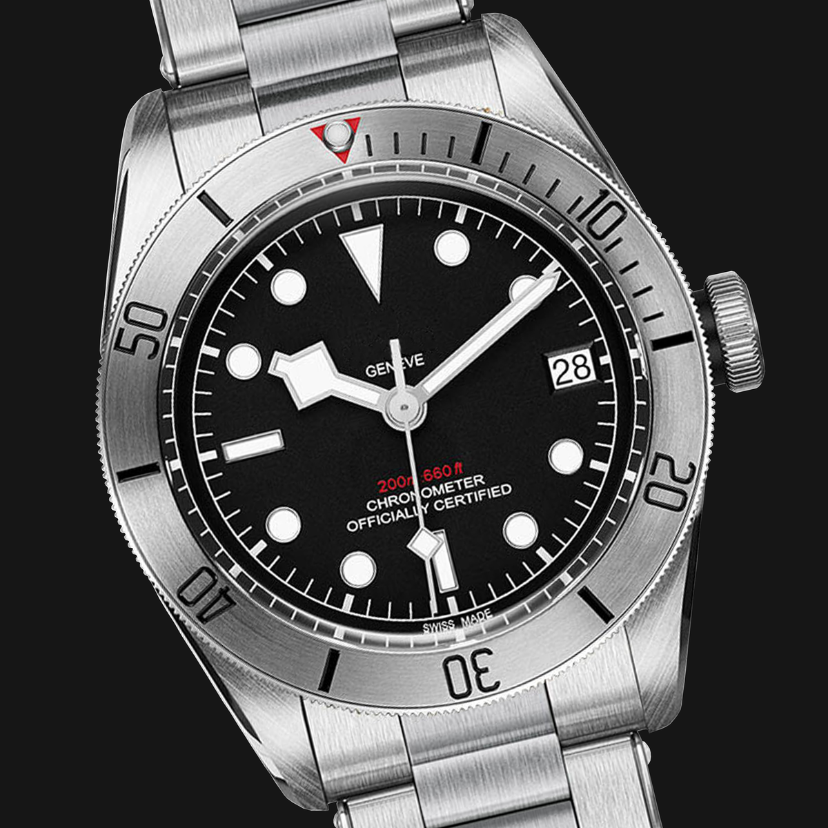 Tudor Black Bay Steel 'On the Fly' Extension Link | Adjustable