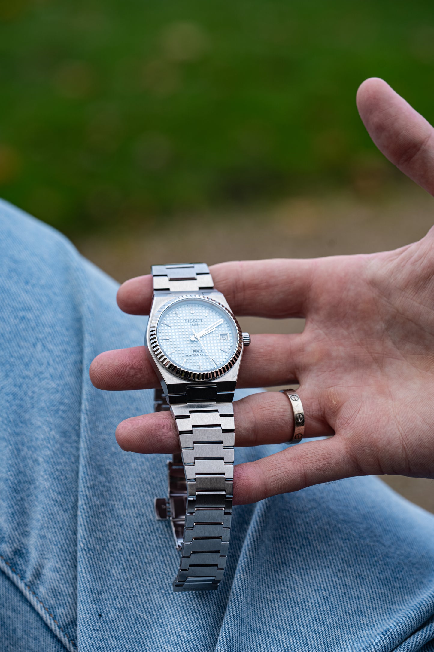 Tissot PRX Compatible Fluted Bezels