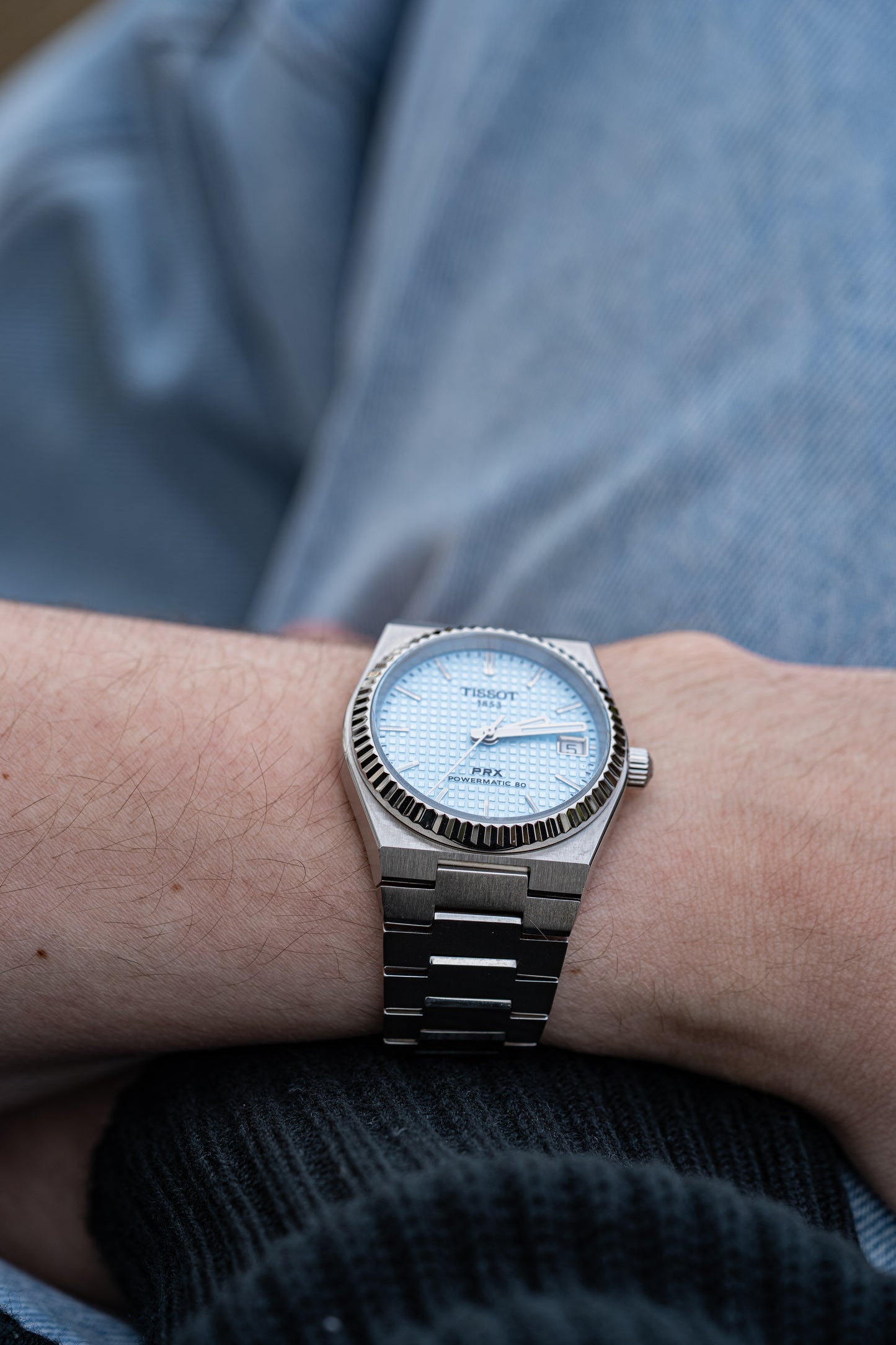 Tissot PRX Compatible Fluted Bezels