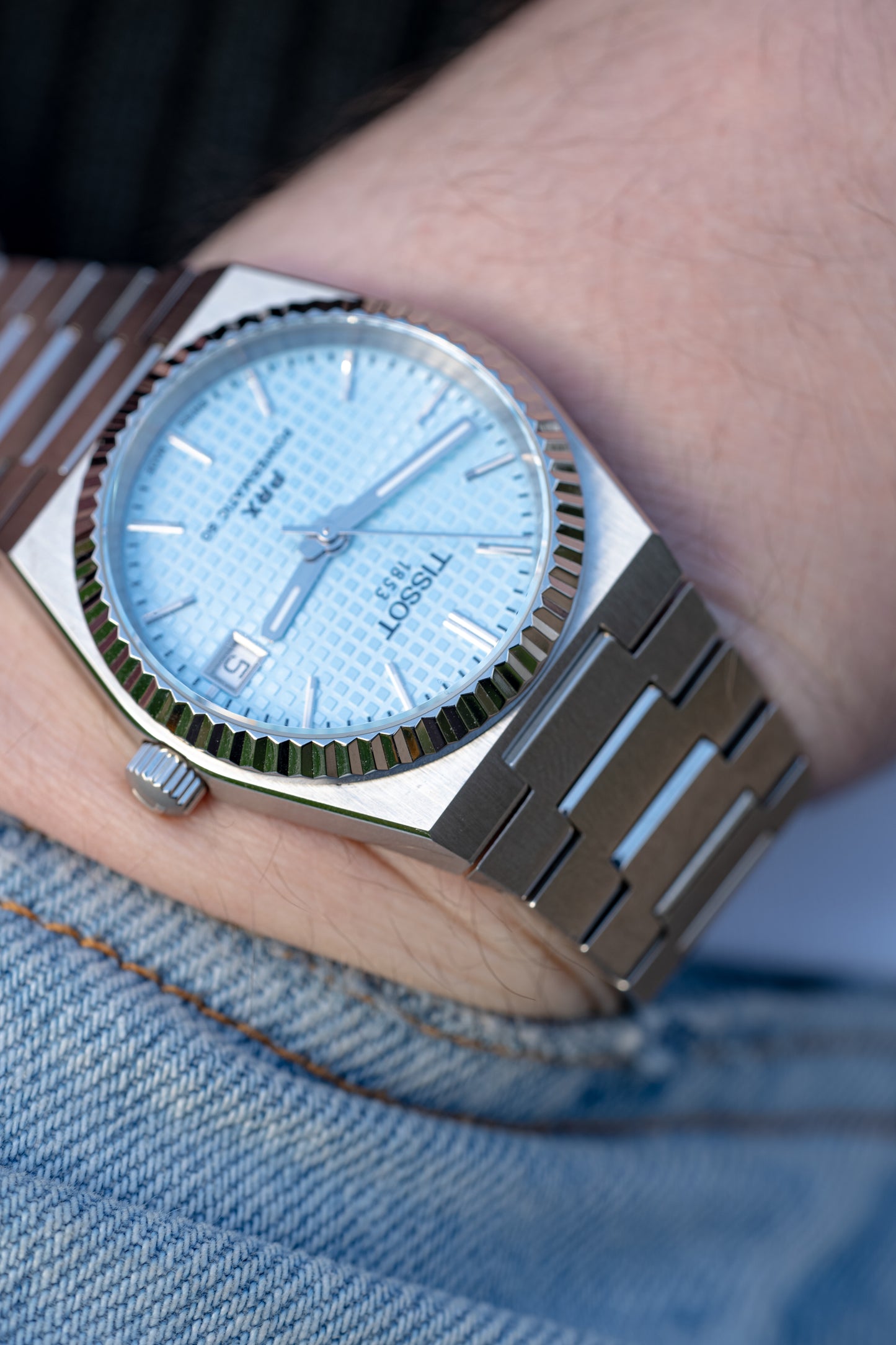 Tissot PRX Compatible Fluted Bezels