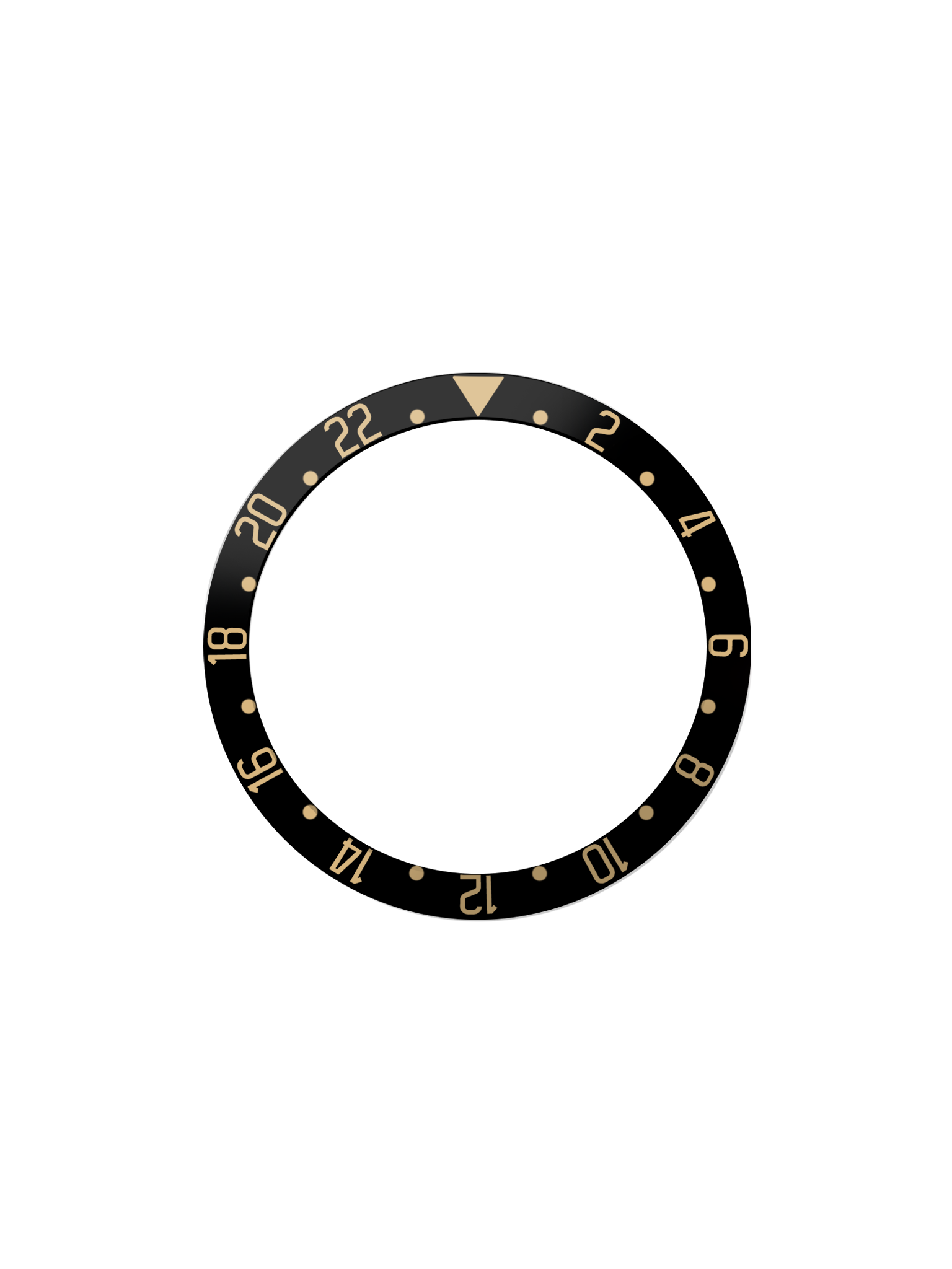 Bespoke 24HR GMT Bezel for the Black Bay 58 GMT