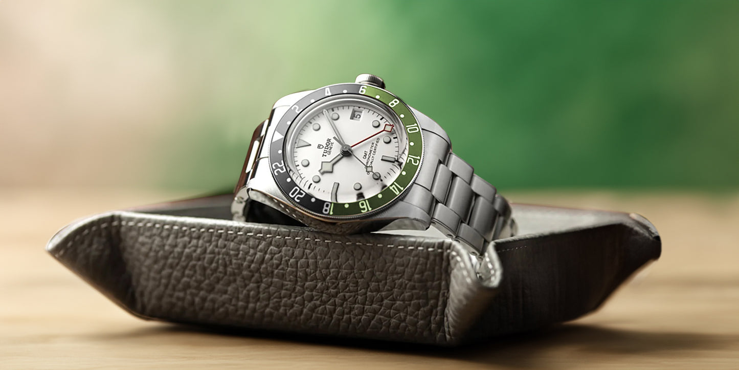 "Fernshade" Green & Black Precision GMT Bezel