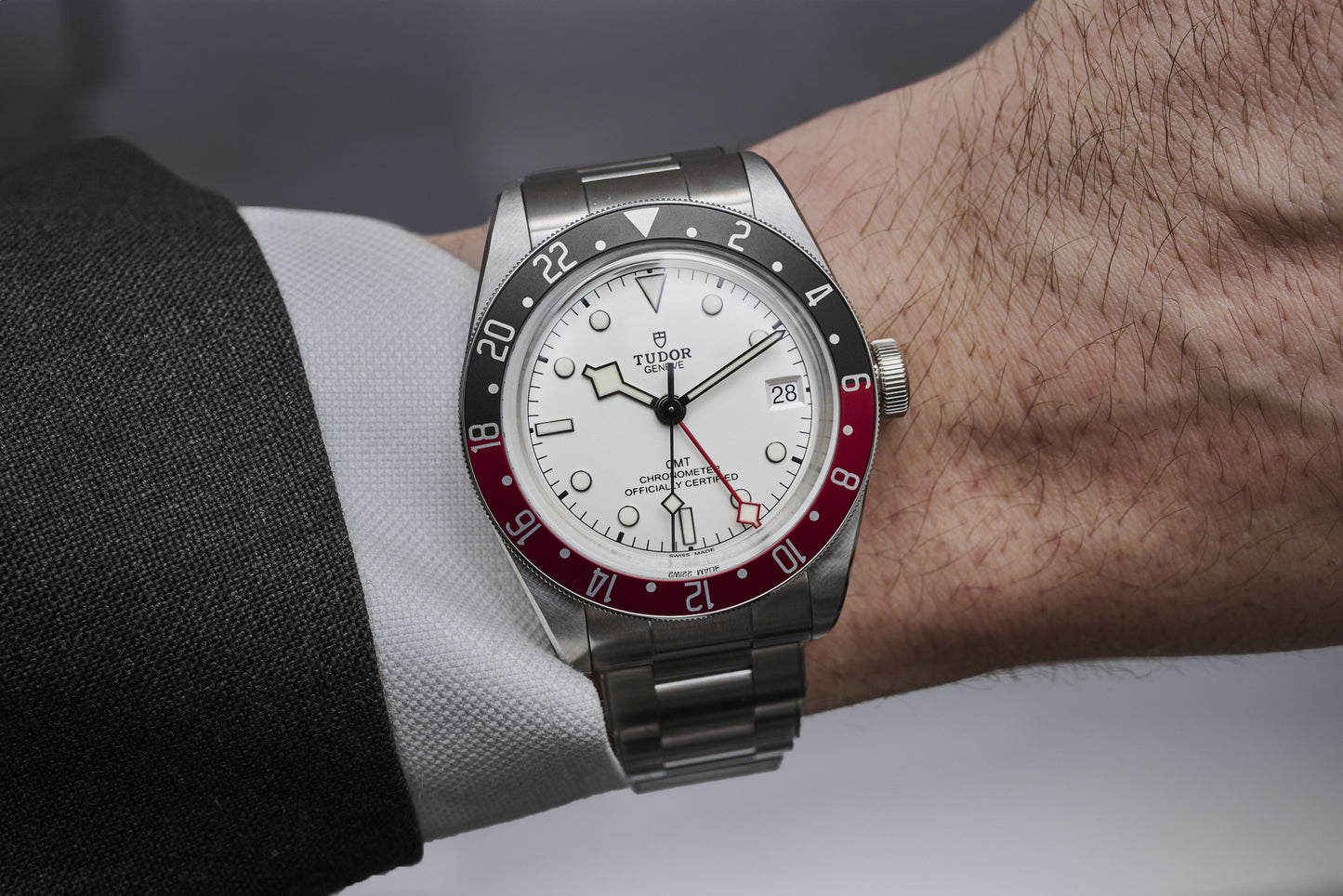 "Inferno" Black & Red Precision GMT Bezel