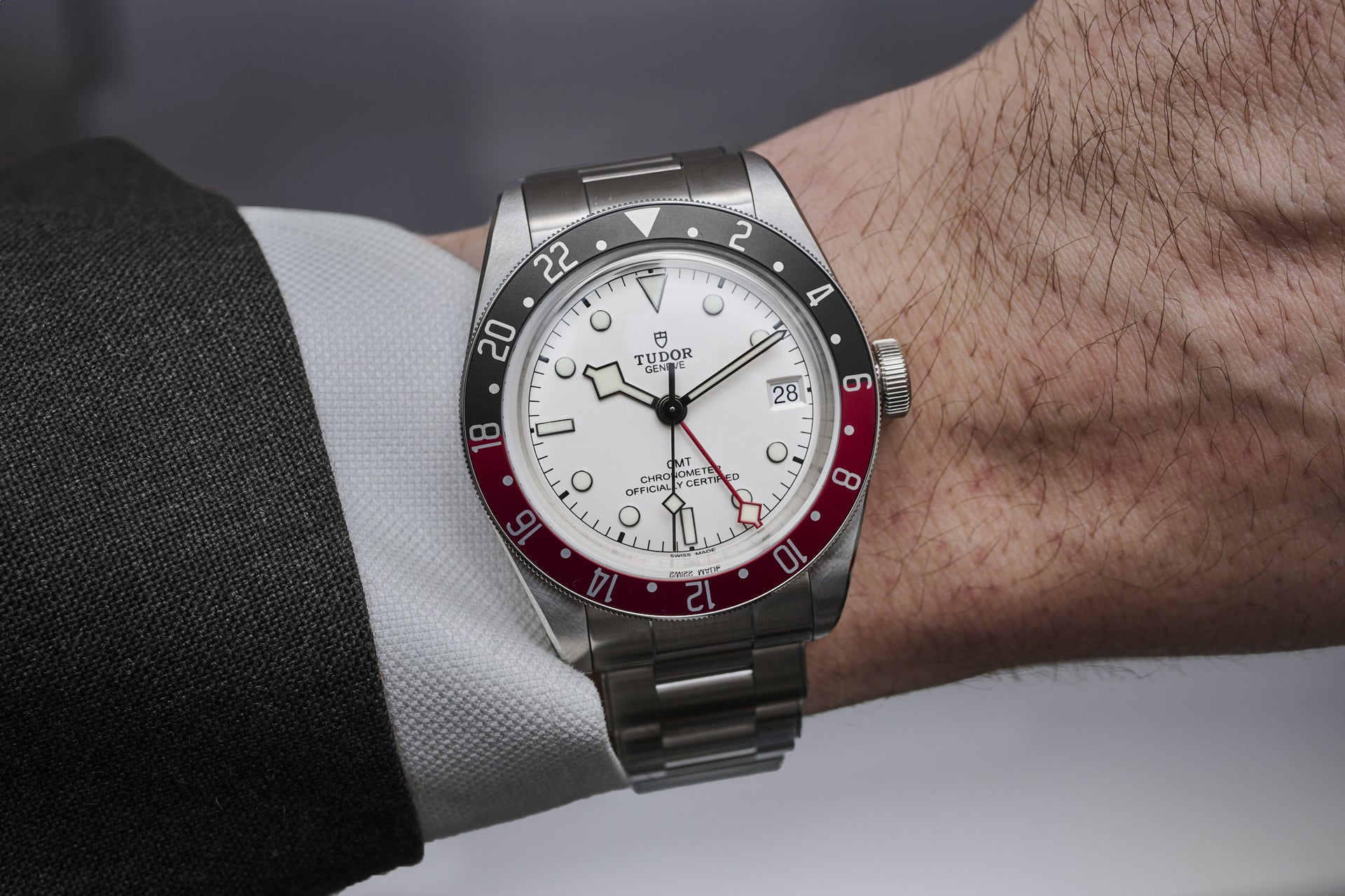 "Inferno" Black & Red Precision GMT Bezel