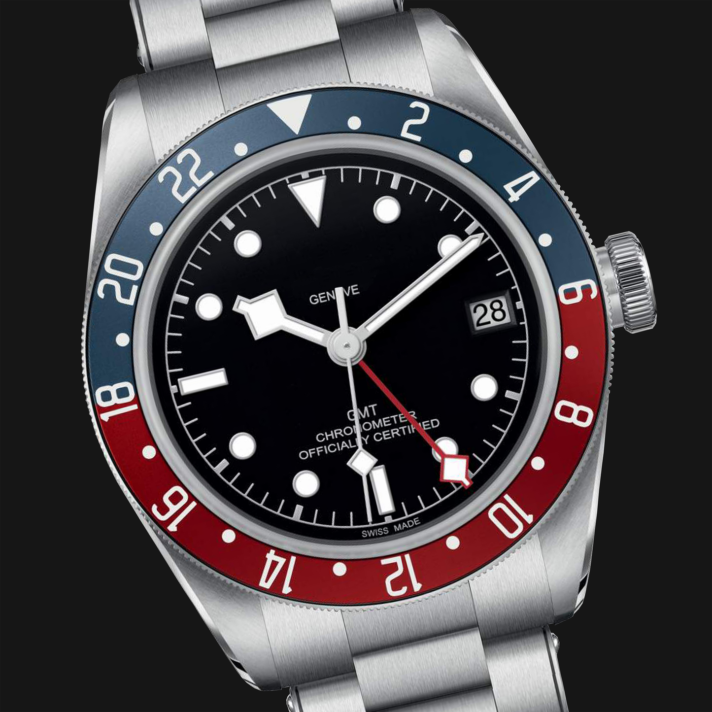 Tudor Black Bay GMT 'On the Fly' Extension Link | Adjustable Tudor Black Bay GMT 'On the Fly' Extension Link | Adjustable