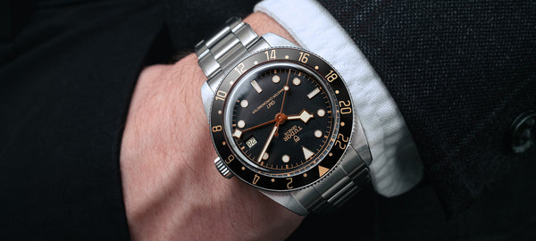 “Sundown” Gilded Precision GMT Bezel