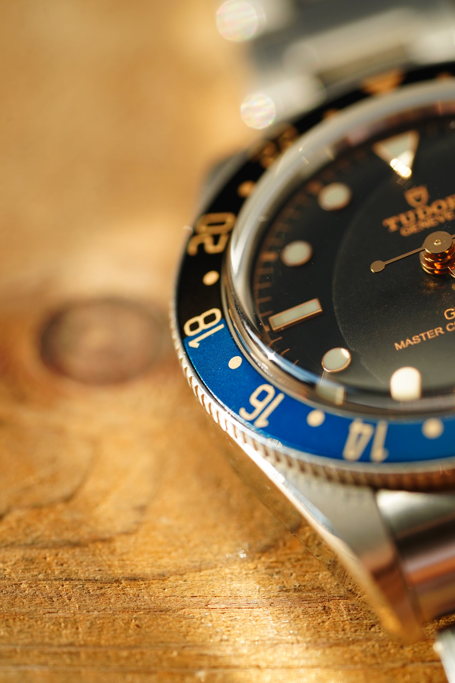 “Abyss” Gilded Precision GMT Bezel