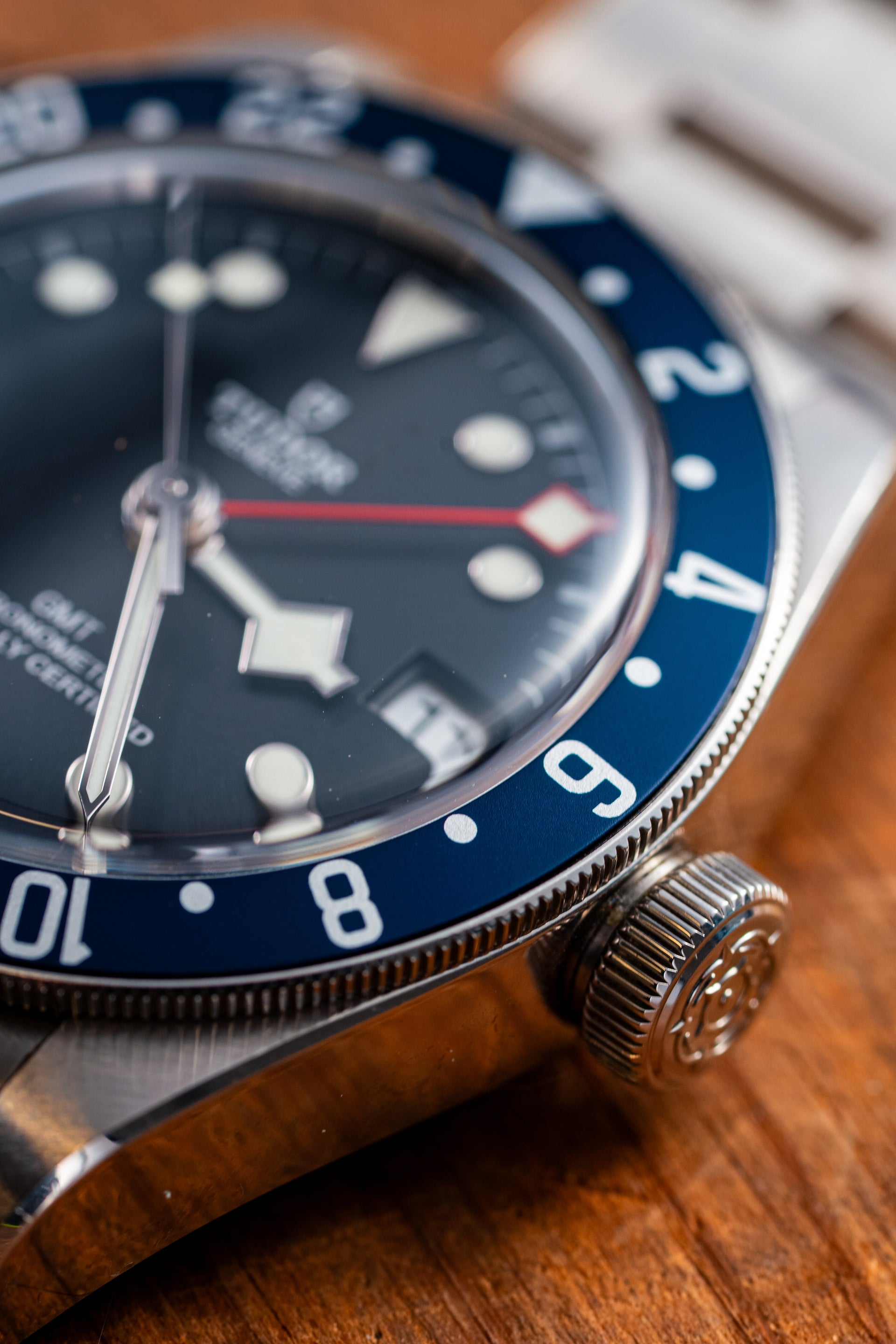 "Big Blue" Precision GMT Bezel
