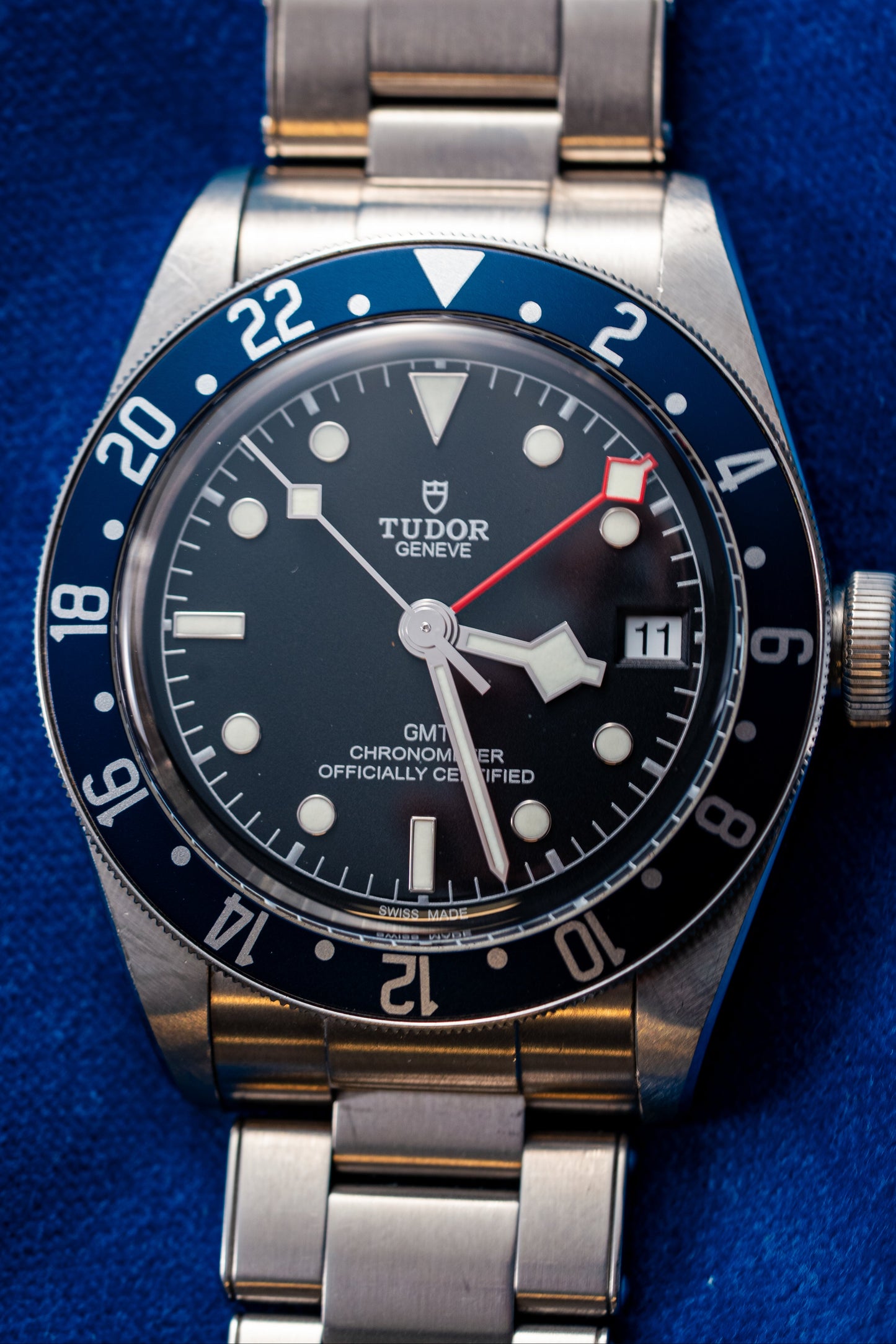 "Big Blue" Precision GMT Bezel