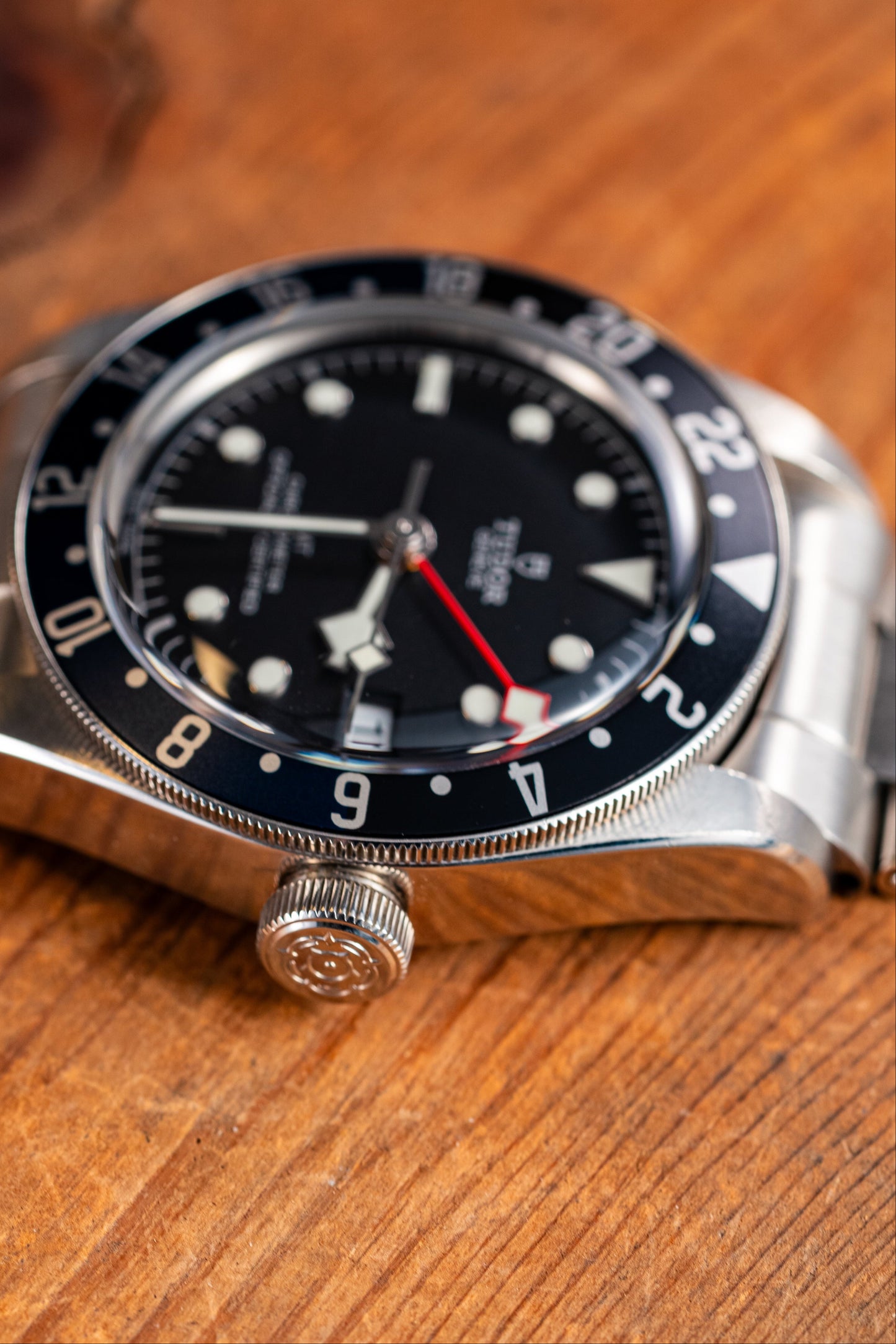 Lunette GMT de précision noire et noire « Nightfall »