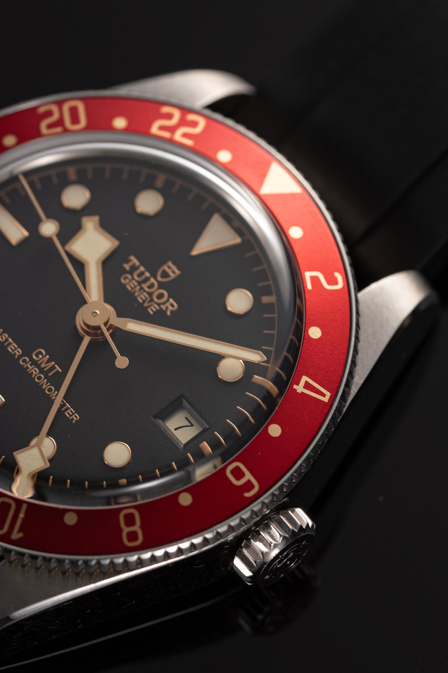 “Flare” Gilded Precision GMT Bezel