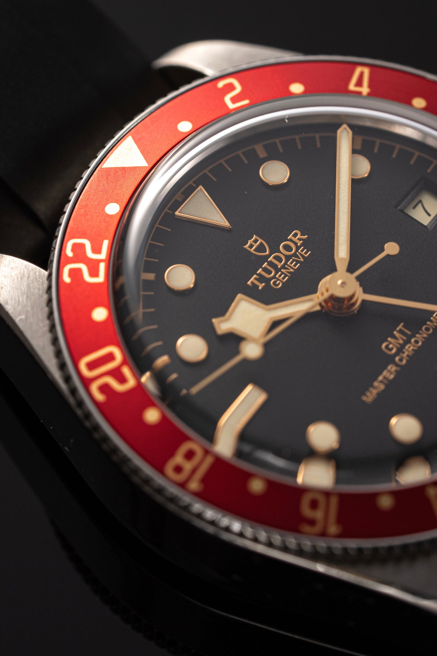 “Flare” Gilded Precision GMT Bezel