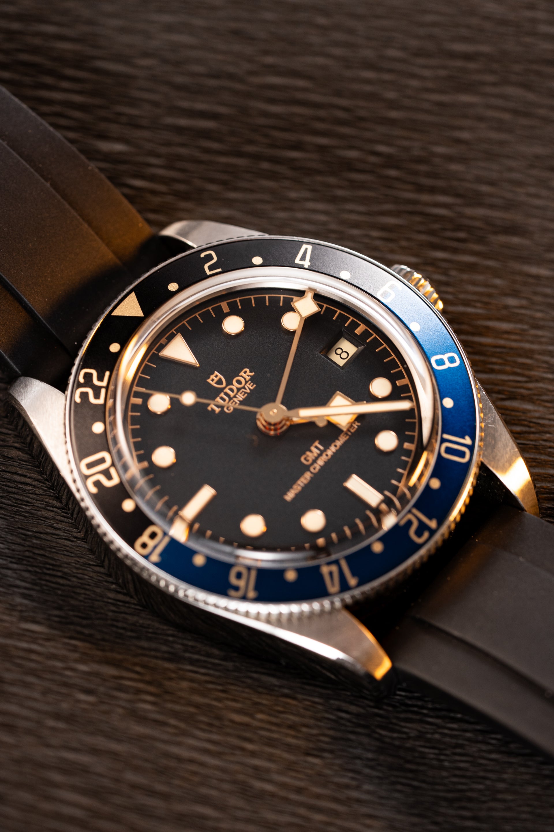 “Abyss” Gilded Precision GMT Bezel
