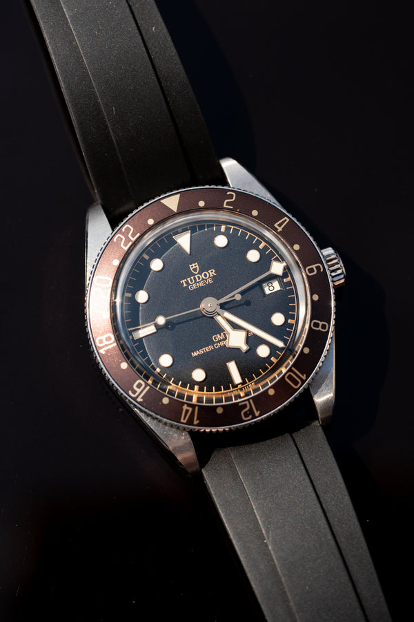 Espresso Gilded Precision GMT Bezel