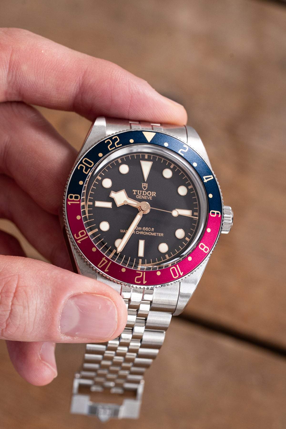 “Horizon” Gilded Precision GMT Bezel