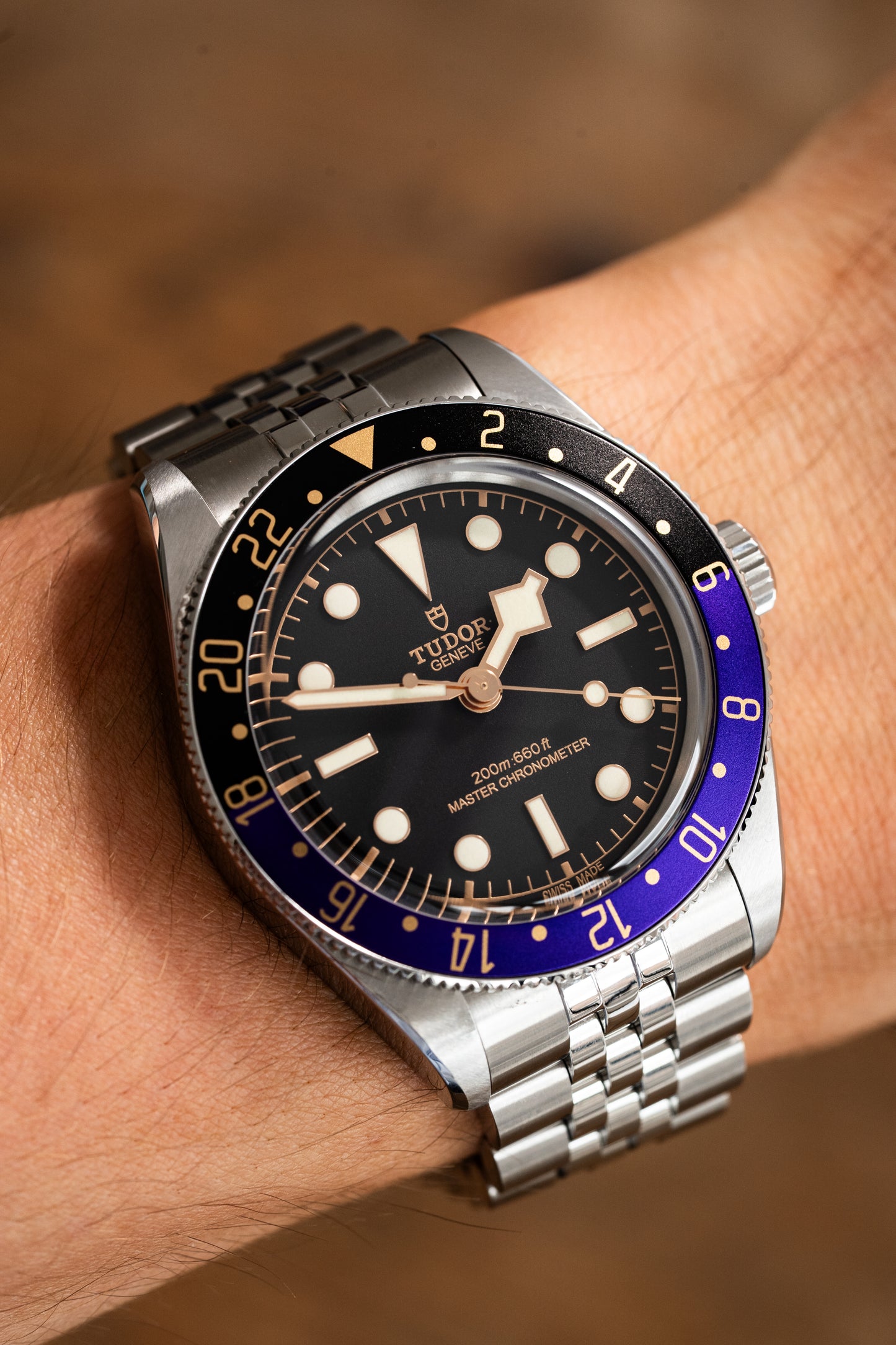 Lunette GMT de précision Steel Reef "Big Blue"