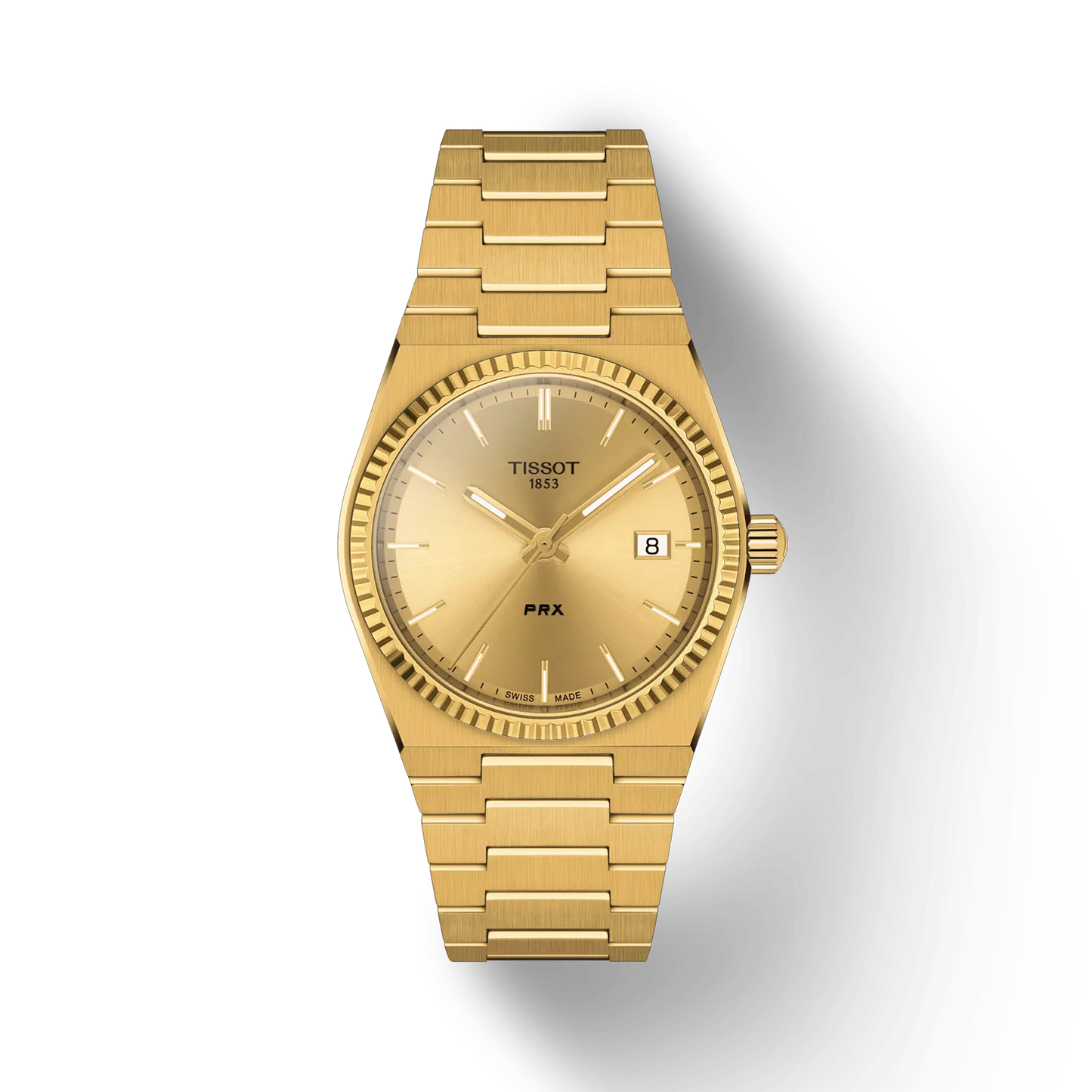 Tissot PRX 35mm Quartz Fluted Bezel Upgrade