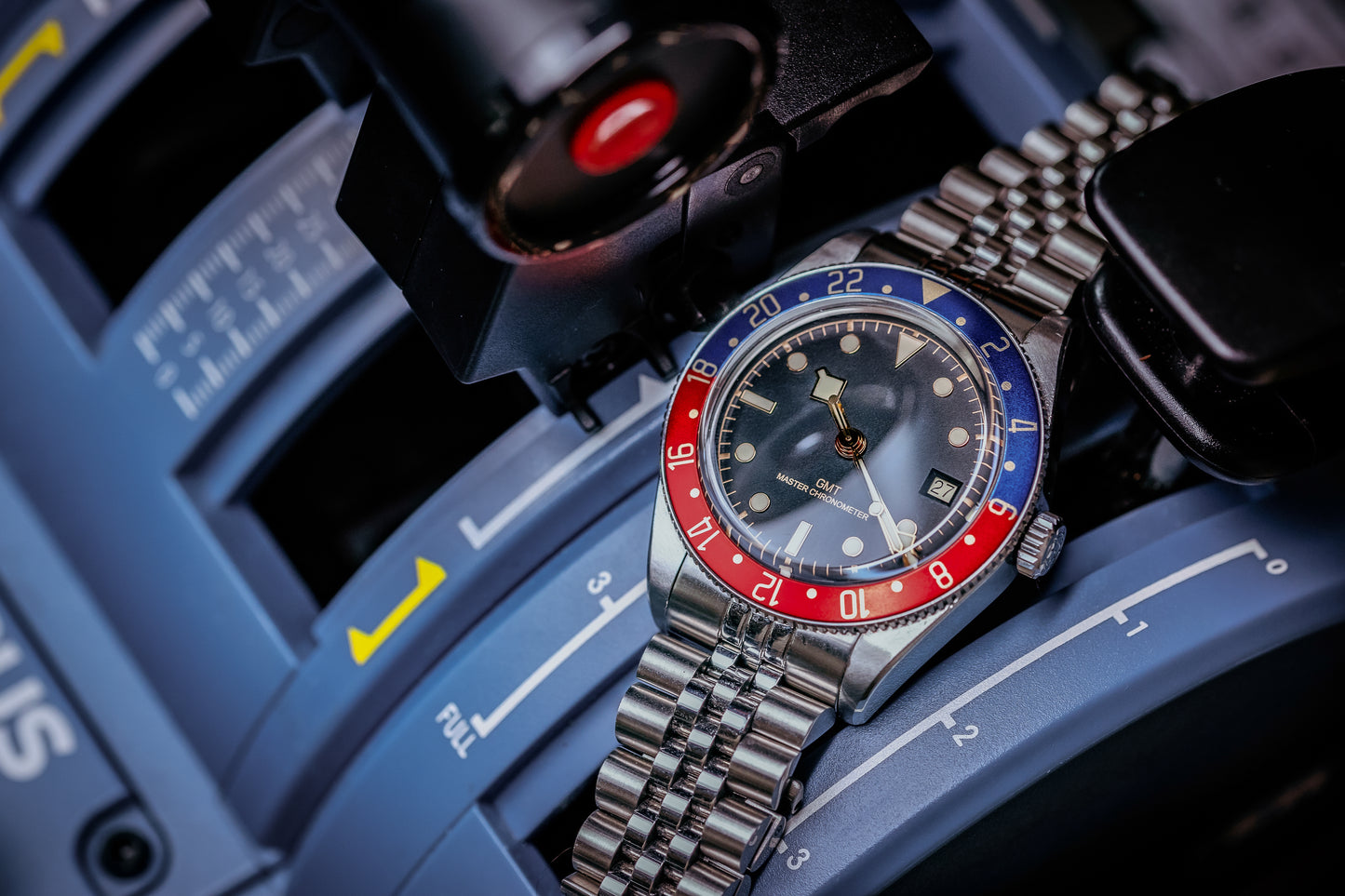 “Afterburner” Gilded Precision GMT Bezel