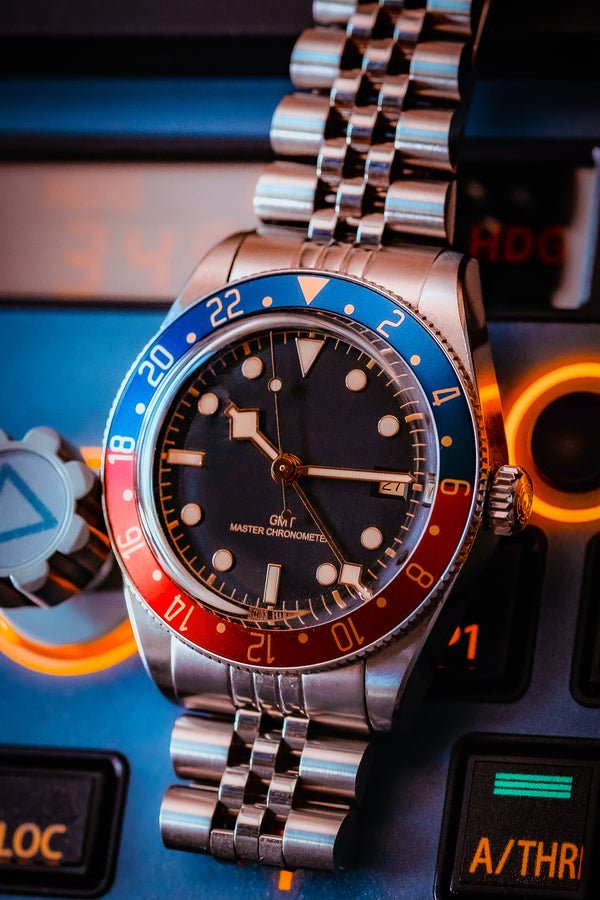 “Afterburner” Gilded Precision GMT Bezel