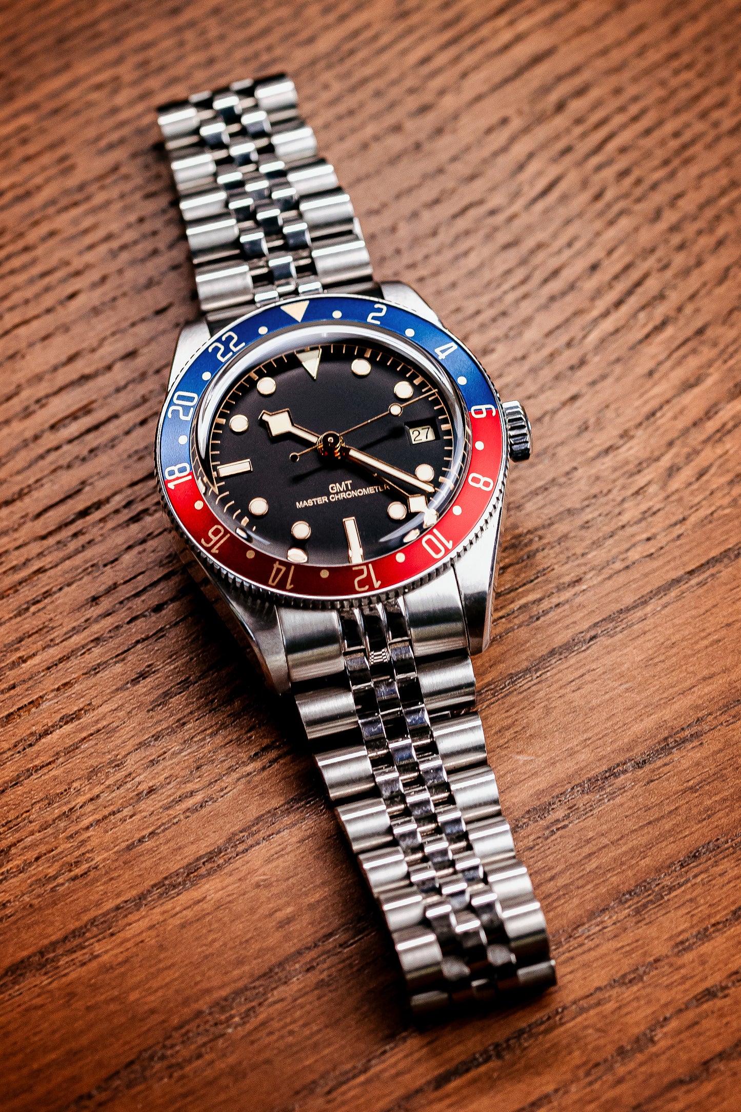 “Afterburner” Gilded Precision GMT Bezel