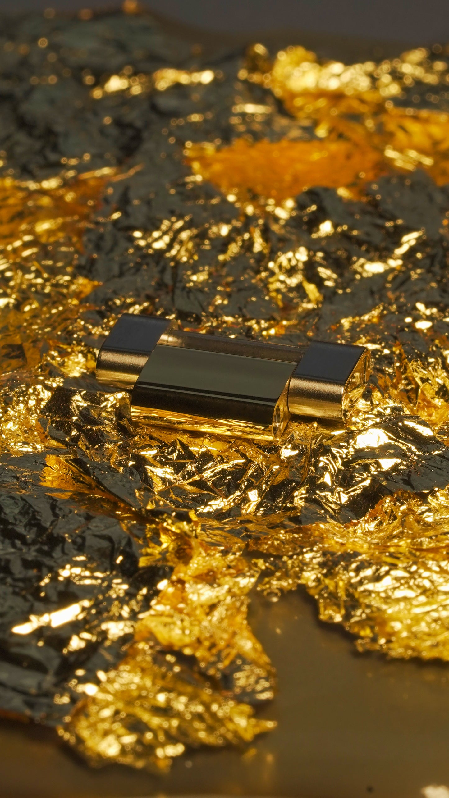 Two-Tone Yellow Gold Links for Rolex - 'On The Fly', Half Link & Full Link