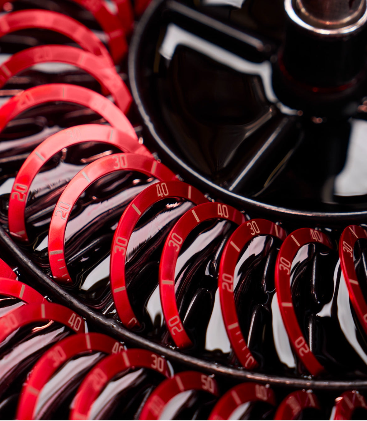 “RedStorm” Gilded Precision Diving Bezel