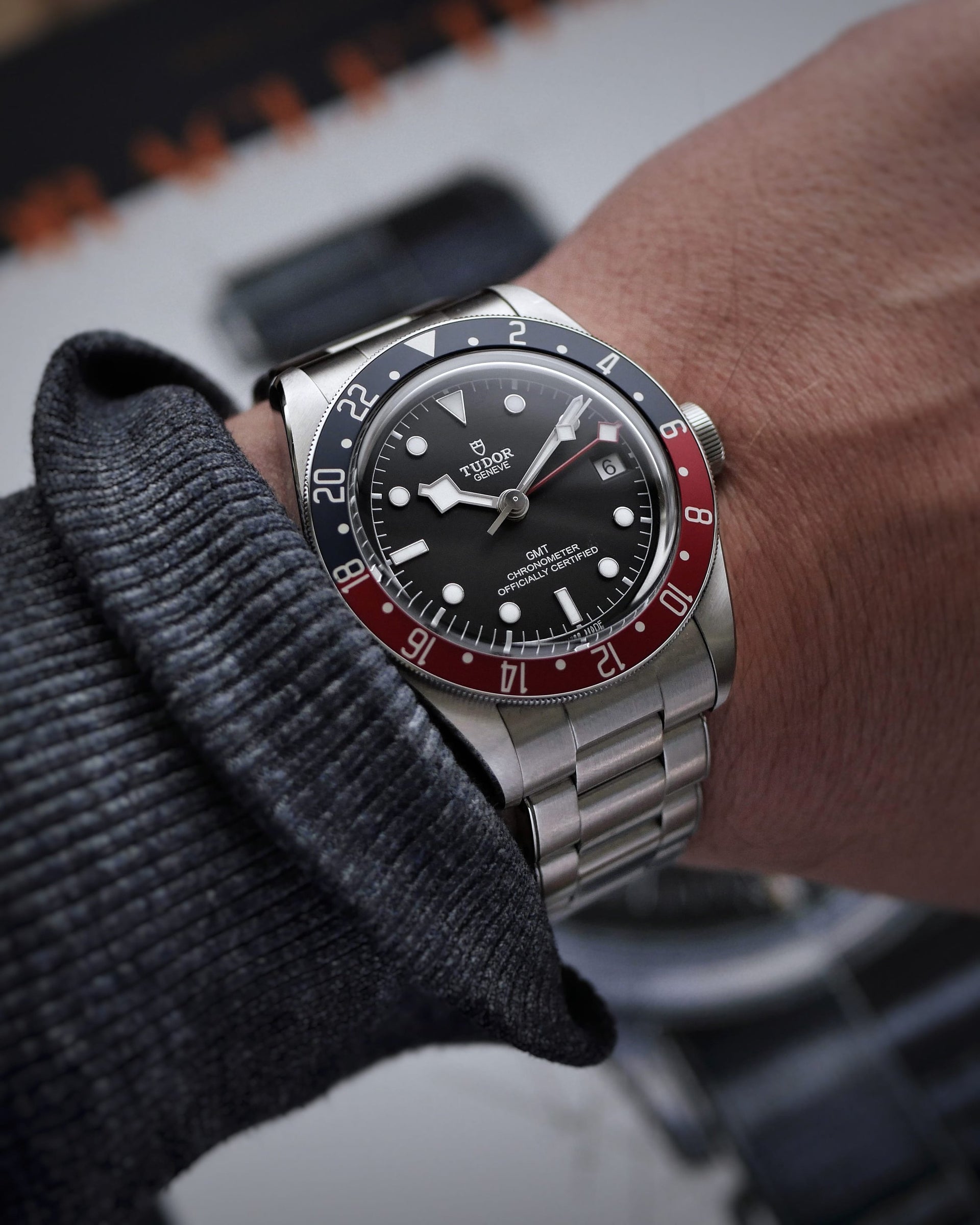 "Inferno" Black & Red Precision GMT Bezel
