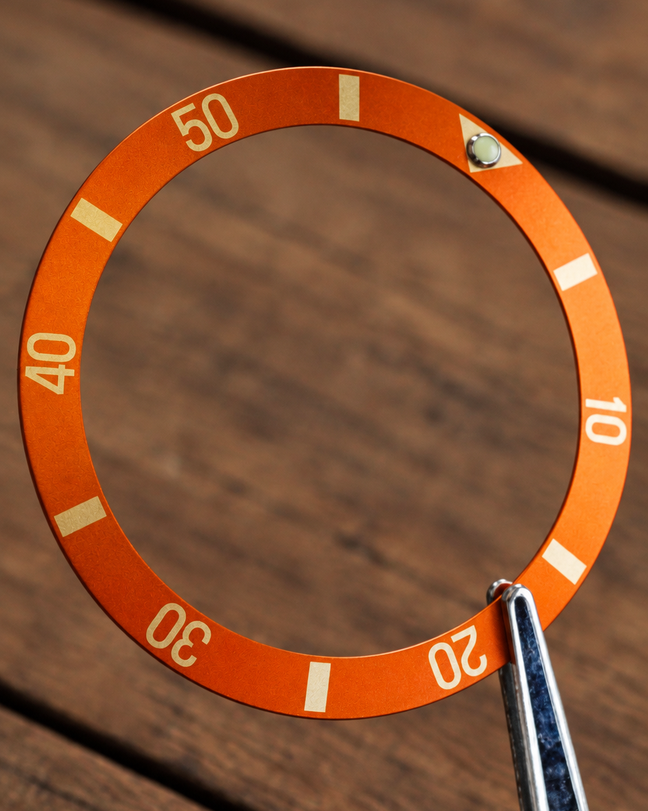 Orange bezel for the Black Bay 54