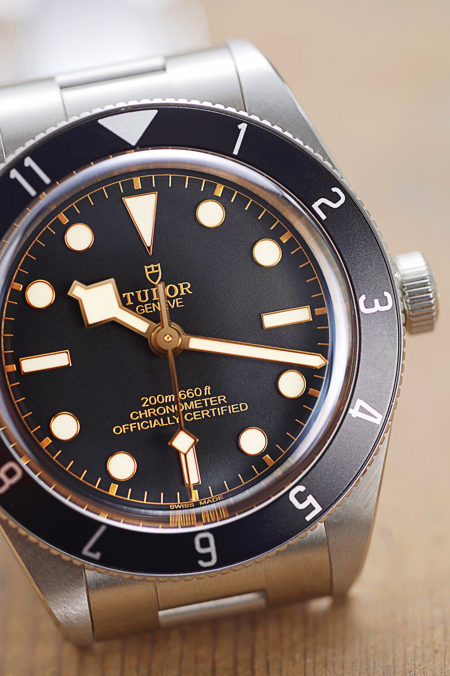 Crosswind - Lunette GMT 12 heures (Compatible avec Black Bay 58)