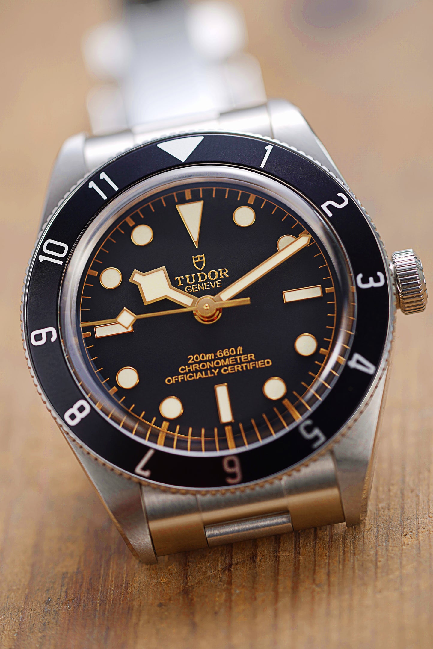 Crosswind - Lunette GMT 12 heures (Compatible avec Black Bay 58)