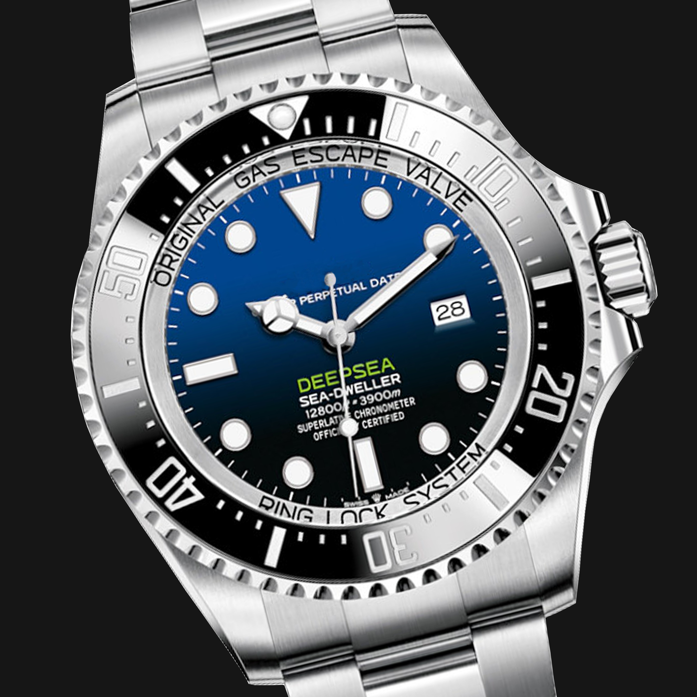 Sea-Dweller Deepsea Half Link