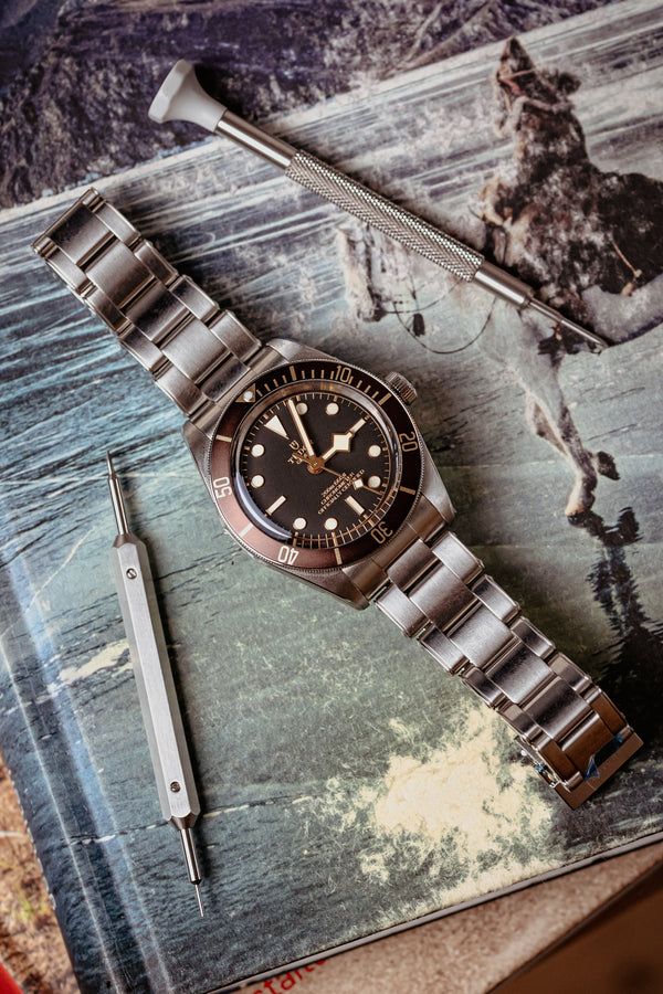 “Espresso” Gilded Precision Diving Bezel