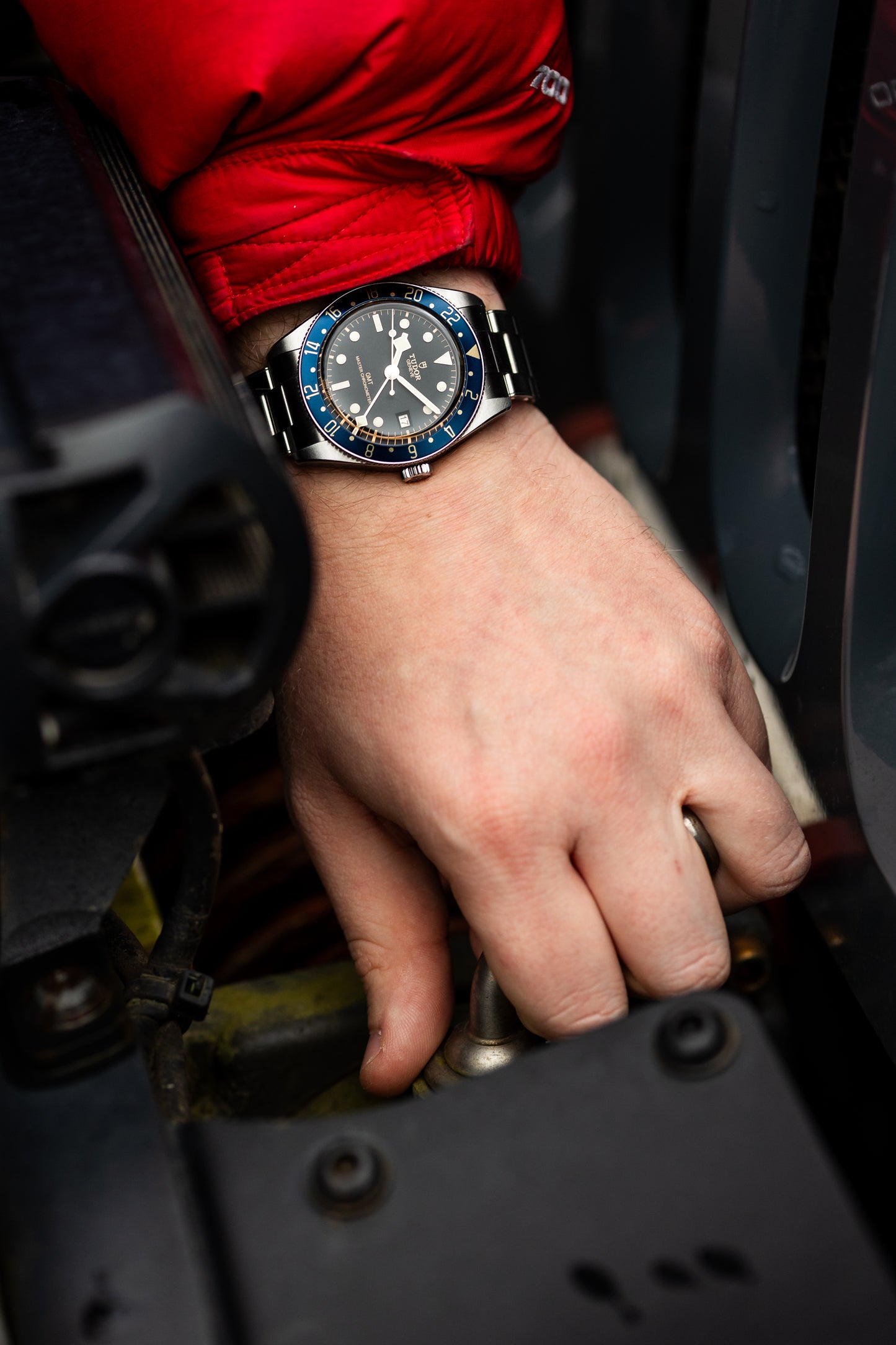 “Goldtide” Gilded Precision GMT Bezel