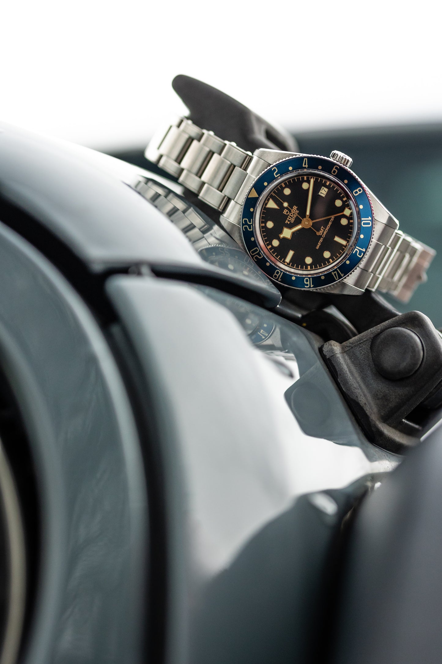 “Goldtide” Gilded Precision GMT Bezel