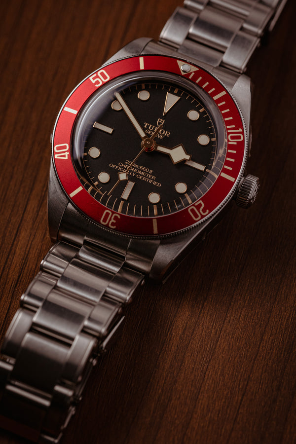 “RedStorm” Gilded Precision Diving Bezel