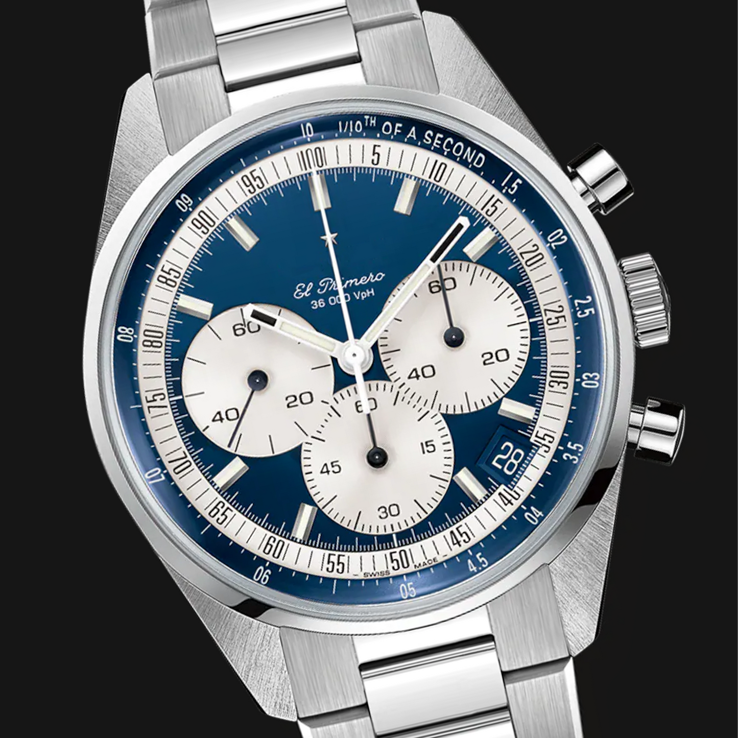 Zenith Chronomaster Original 'On the Fly' Extension Link