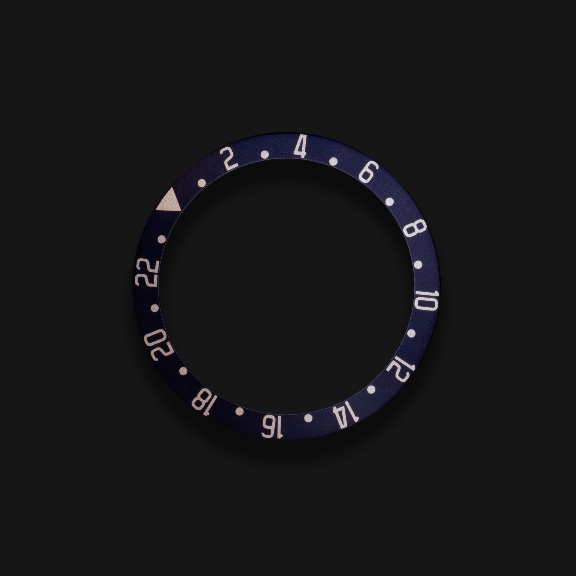 "빅 블루" 정밀 GMT 베젤