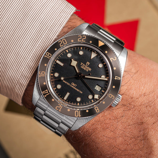 “Espresso” Gilded Precision GMT Bezel