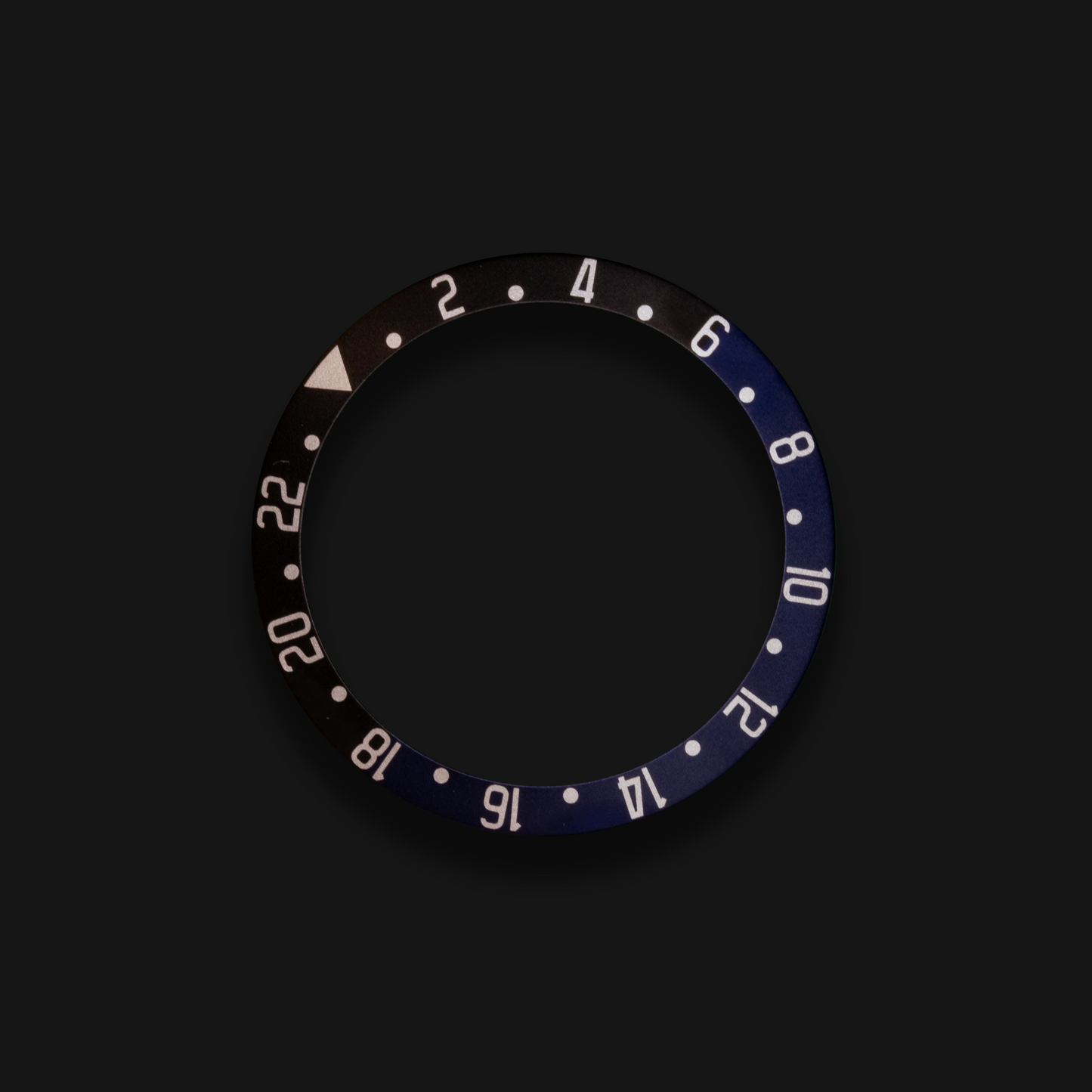 Lunette GMT de précision noire et bleue « Dark Tide »