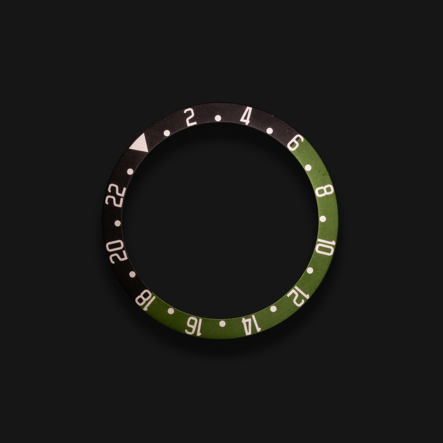 "Fernshade" Green & Black Precision GMT Bezel